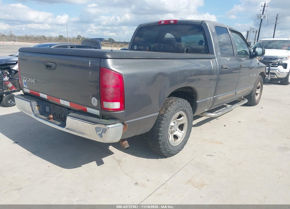 2002 DODGE RAM 1500 ST VIN: 1D7HA18N52S606610