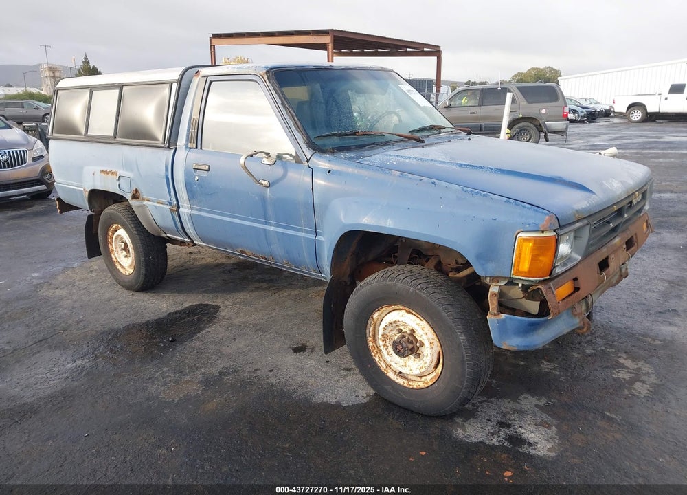 1987 TOYOTA PICKUP RN63 STD VIN: JT4RN63R2H0102014