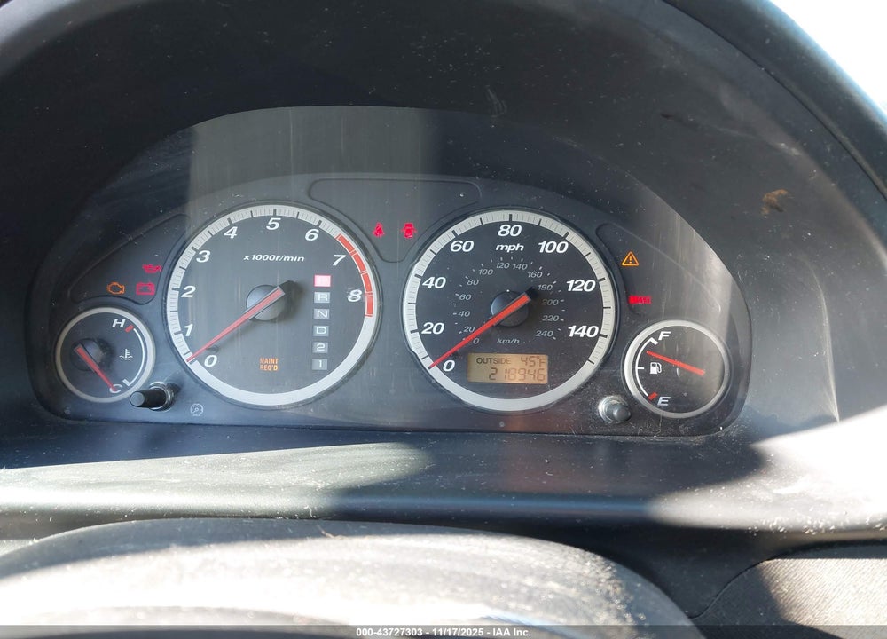 2005 HONDA CR-V EX VIN: SHSRD78865U342536