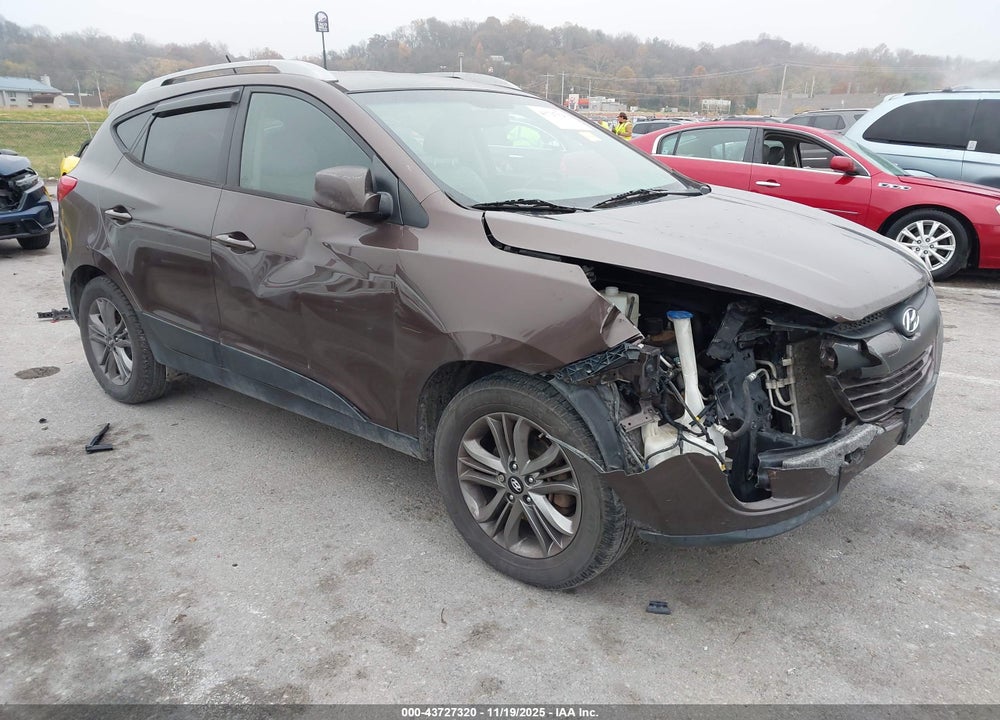 2014 HYUNDAI TUCSON SE VIN: KM8JU3AG9EU800488