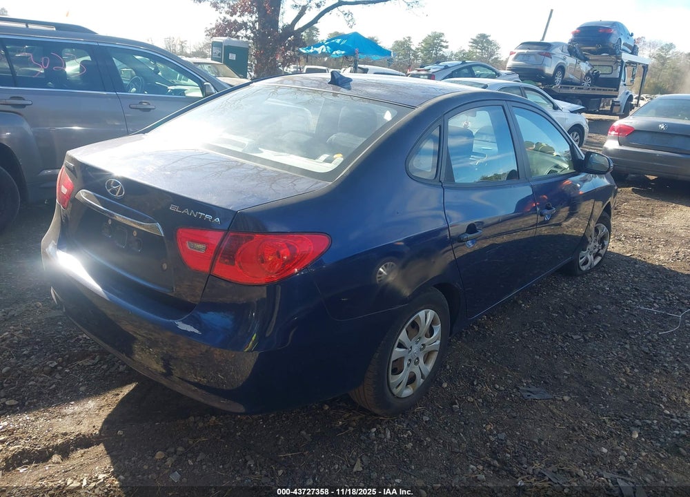 2010 HYUNDAI ELANTRA VIN: KMHDU4AD2AU061886