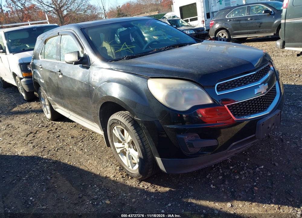 2010 CHEVROLET EQUINOX LS VIN: 2CNALBEW1A6249030