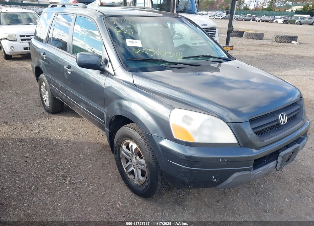 2004 HONDA PILOT EX-L VIN: 2HKYF18504H597764