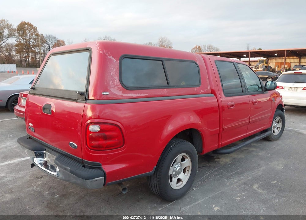 2003 FORD F-150 LARIAT/XLT VIN: 1FTRW07603KC49813