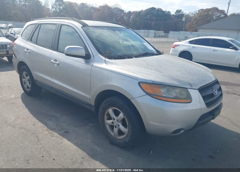 2008 HYUNDAI SANTA FE GLS VIN: 5NMSG13D68H203317