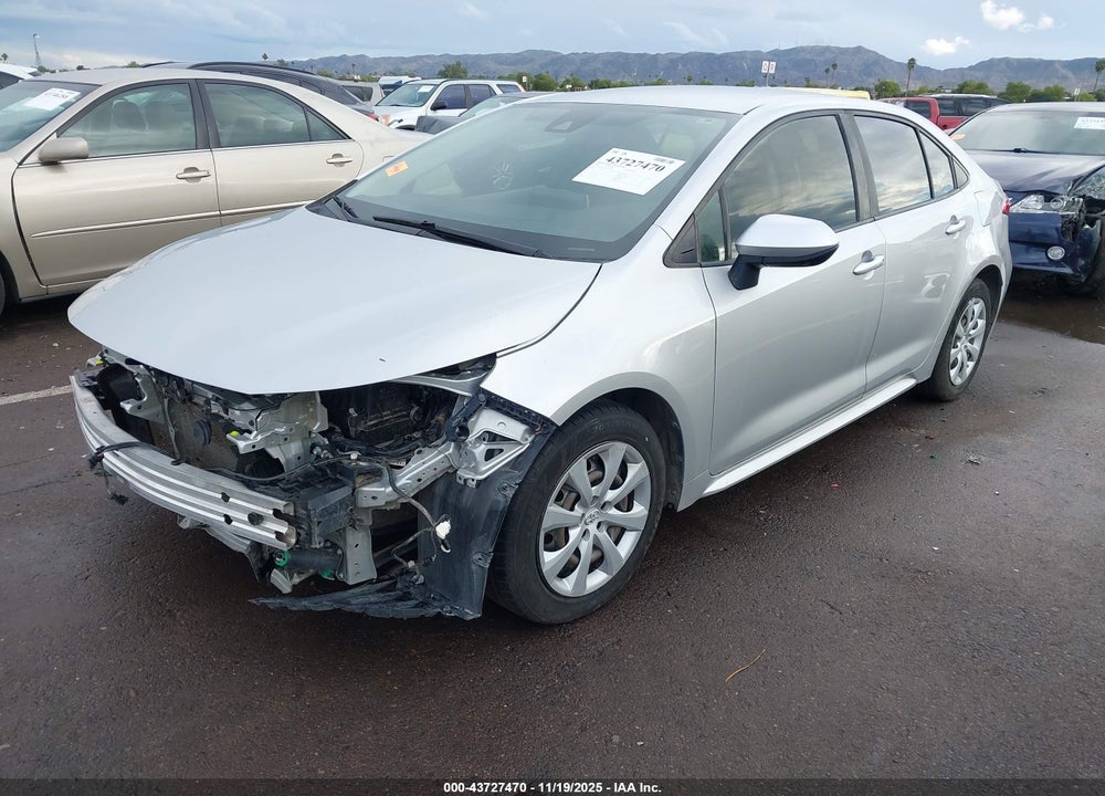 2020 TOYOTA COROLLA LE VIN: JTDEPRAE6LJ031008