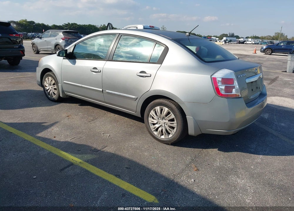 2010 NISSAN SENTRA 2.0S VIN: 3N1AB6AP8AL631244