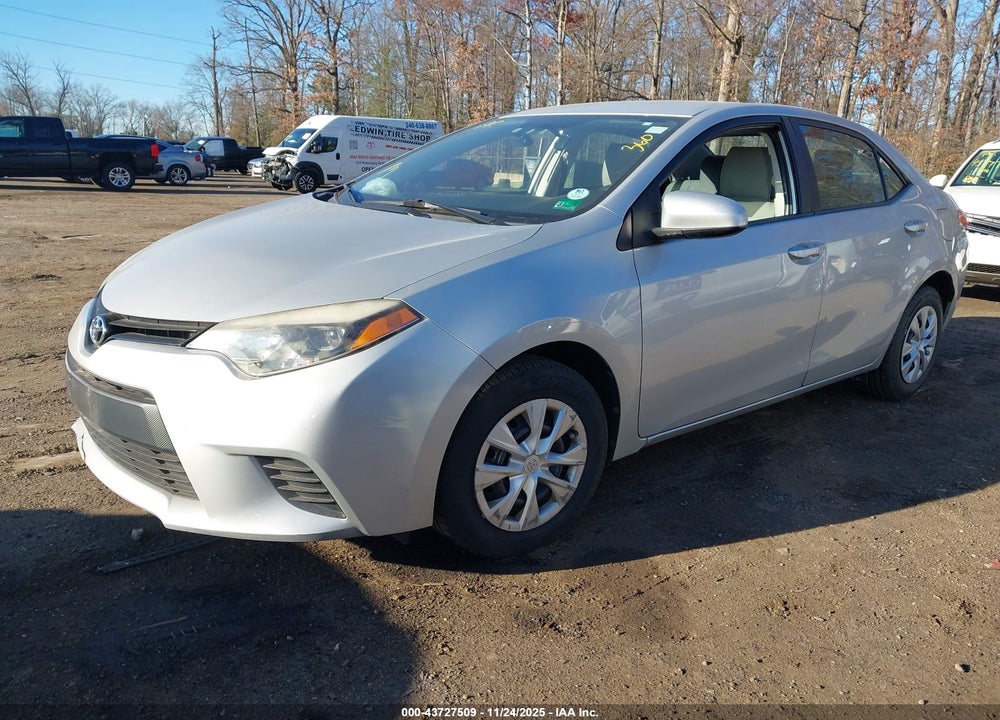 2014 TOYOTA COROLLA L VIN: 2T1BURHE3EC059946