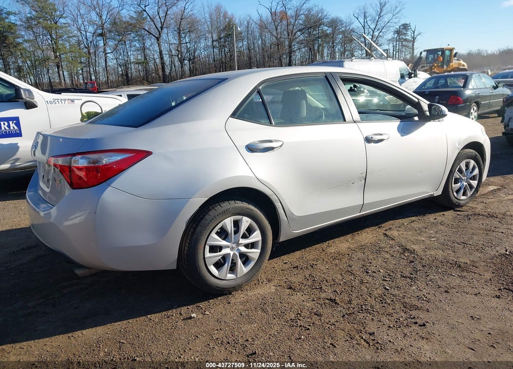 2014 TOYOTA COROLLA L VIN: 2T1BURHE3EC059946