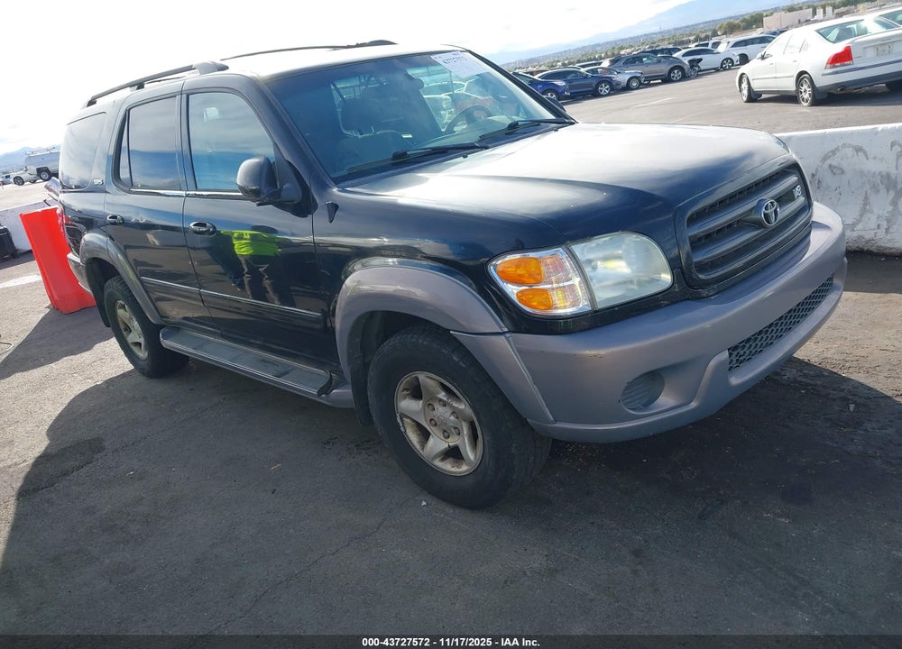 2001 TOYOTA SEQUOIA SR5 V8 VIN: 5TDBT44A01S015025