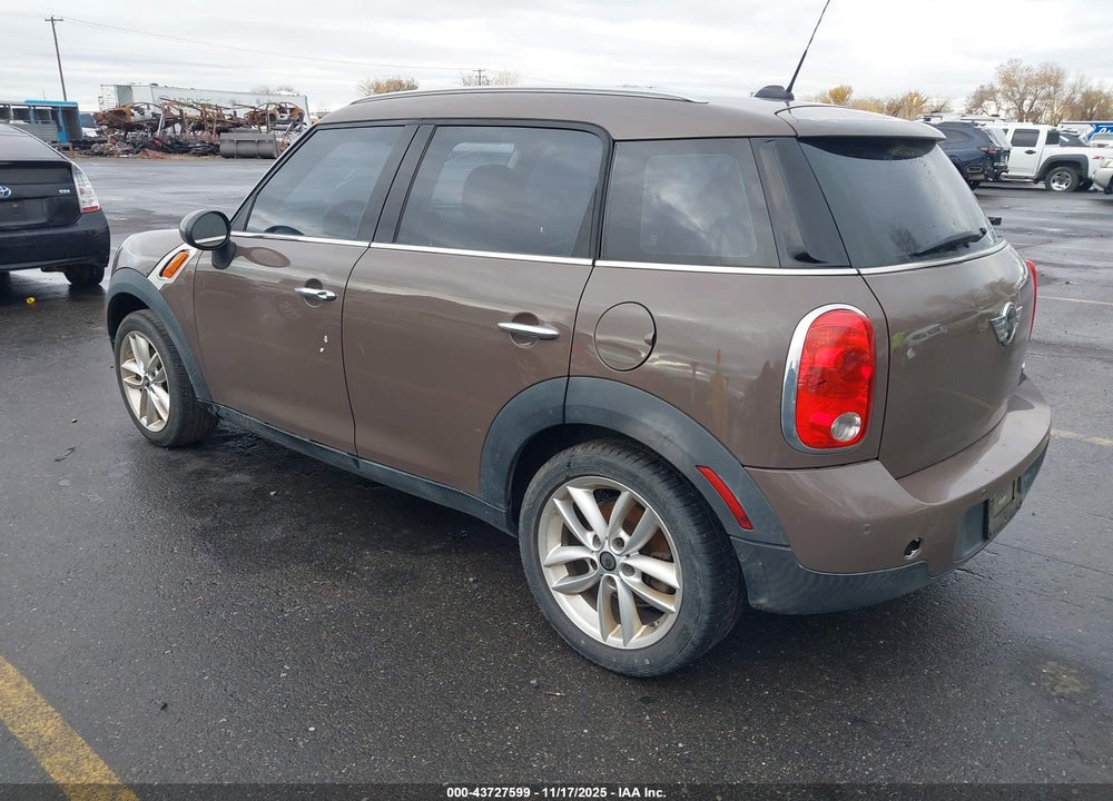 2013 MINI COUNTRYMAN COOPER VIN: WMWZB3C58DWM31325