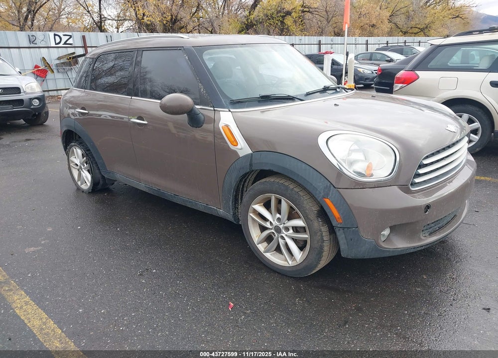 2013 MINI COUNTRYMAN COOPER VIN: WMWZB3C58DWM31325