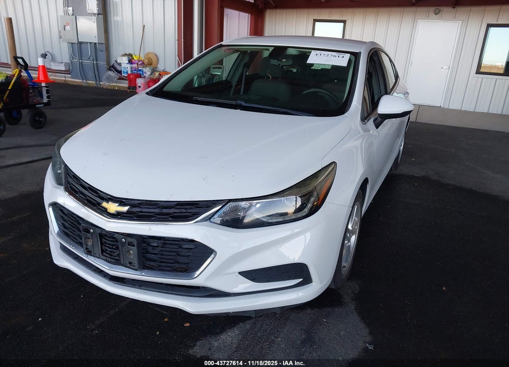 2017 CHEVROLET CRUZE VIN: 3G1BE6SMXHS614838