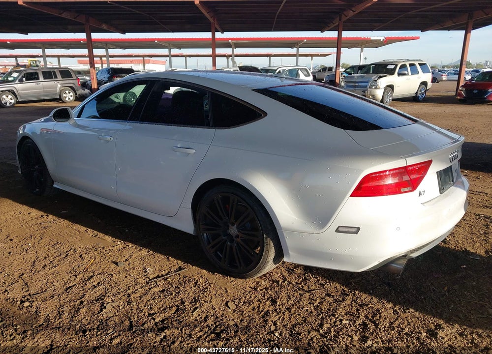 2012 AUDI A7 PREMIUM VIN: WAUSGAFC1CN030964