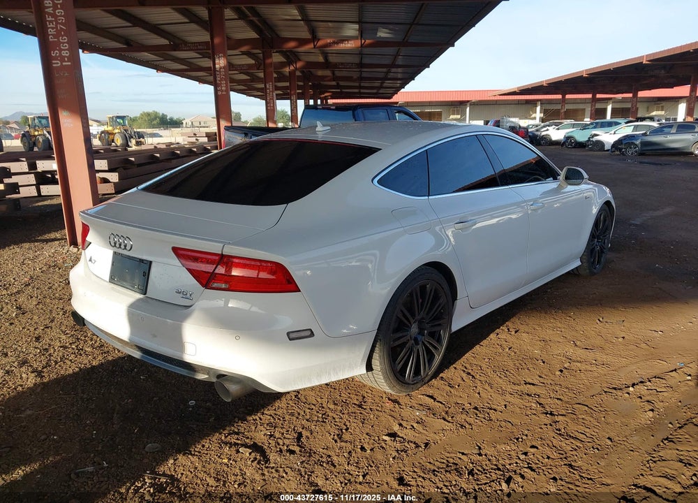 2012 AUDI A7 PREMIUM VIN: WAUSGAFC1CN030964