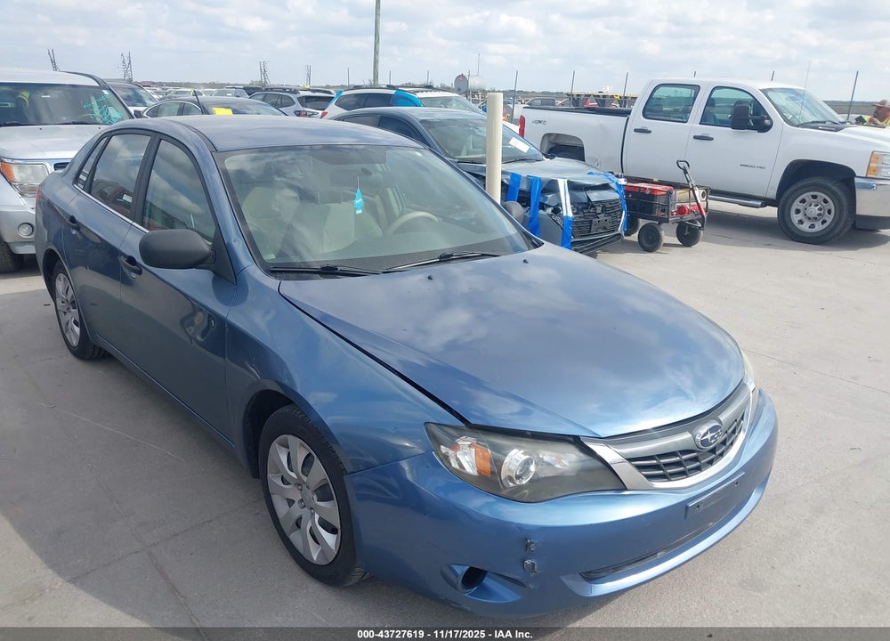 2008 SUBARU IMPREZA 2.5I VIN: JF1GE61608H528243