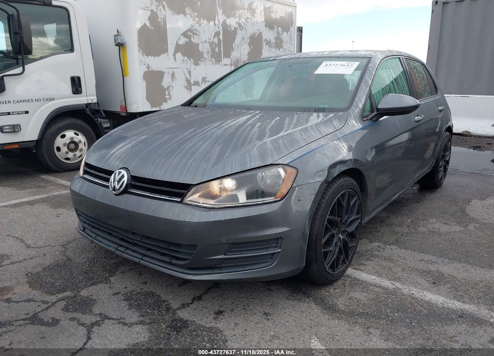2015 VOLKSWAGEN GOLF TDI S 4-DOOR VIN: 3VW2A7AU8FM021293