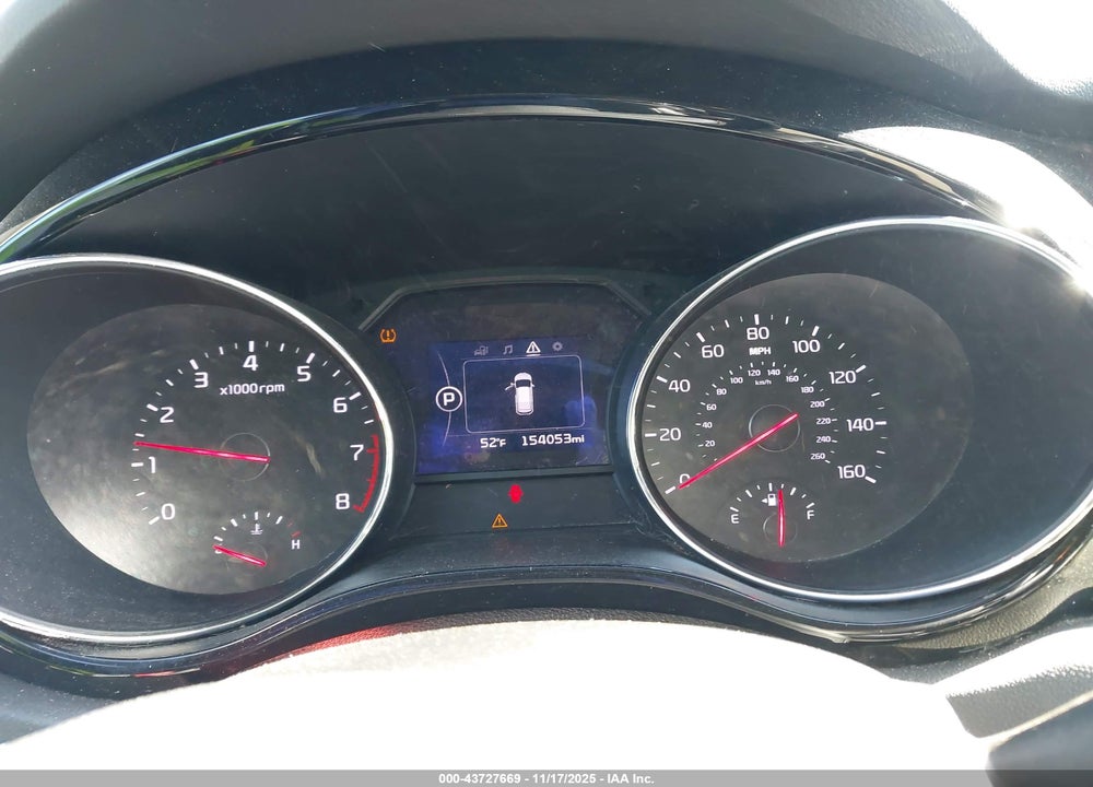 2017 KIA SEDONA EX VIN: KNDMC5C13H6252960