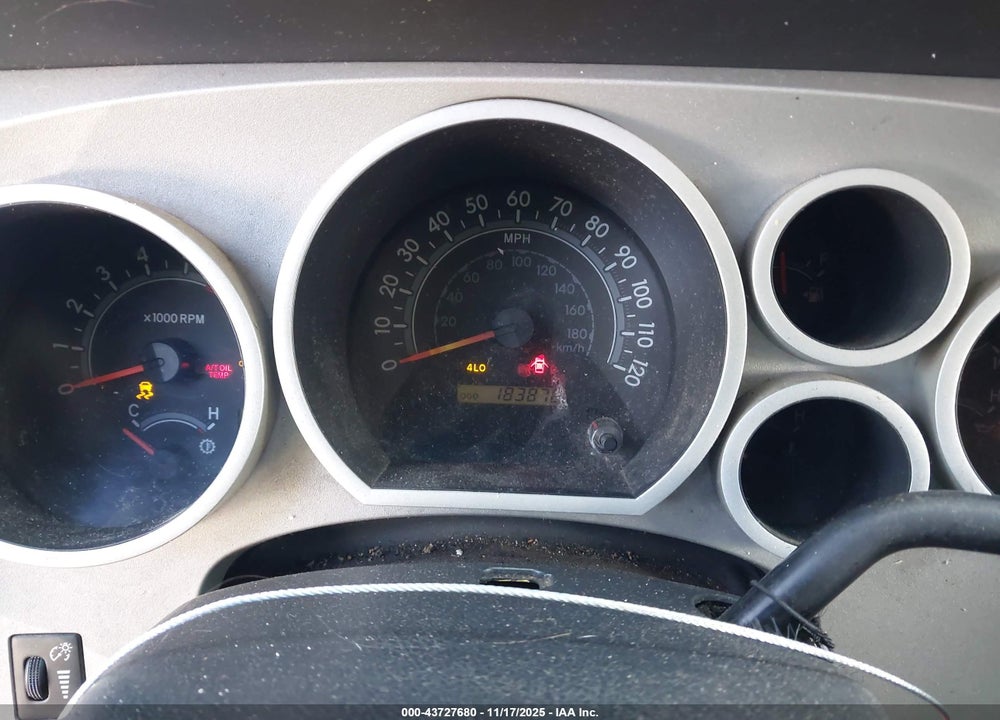2008 TOYOTA TUNDRA BASE 4.7L V8 VIN: 5TBBT54188S458967