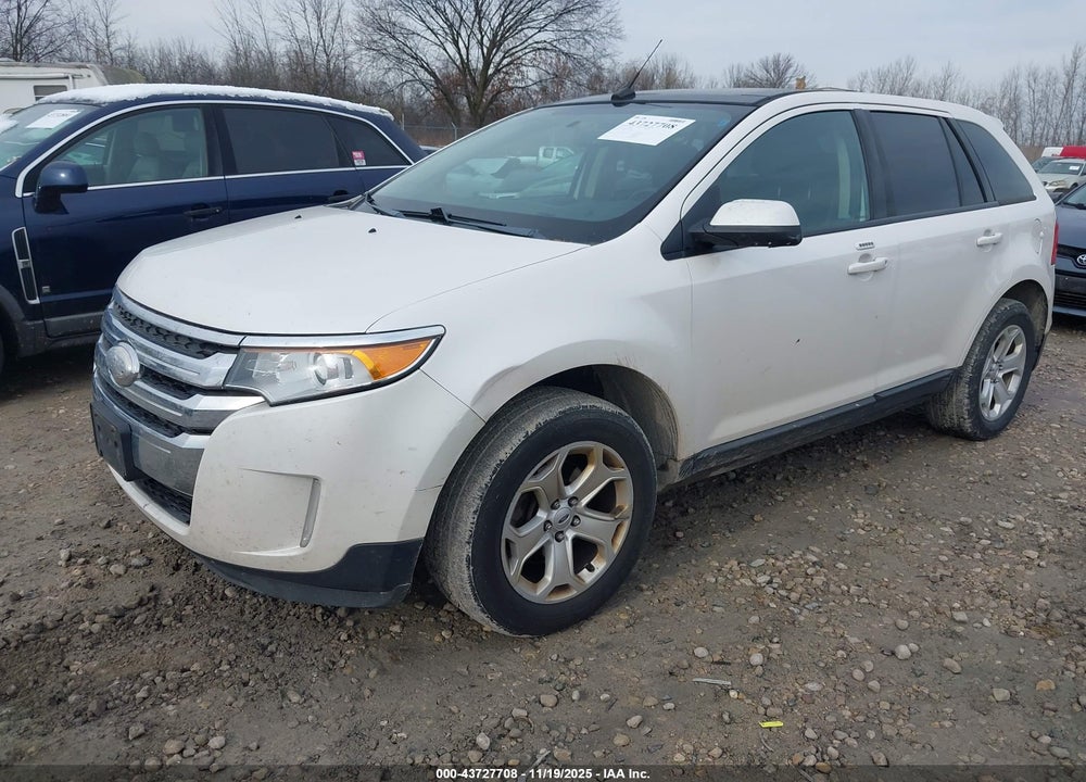 2012 FORD EDGE SEL VIN: 2FMDK3JC9CBA88583