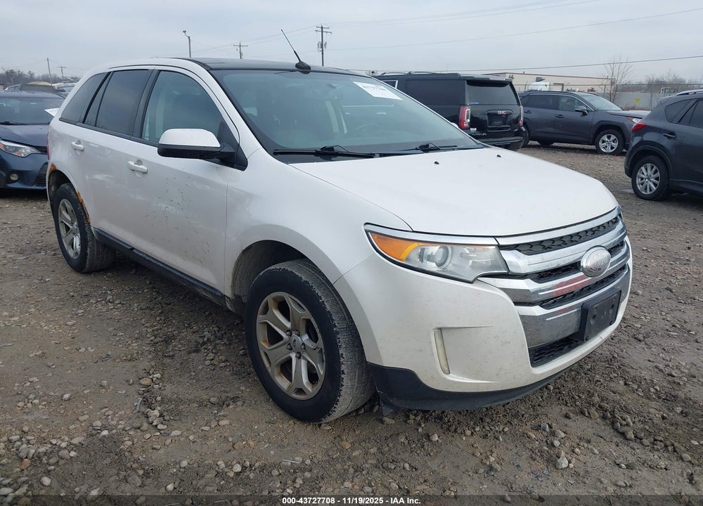 2012 FORD EDGE SEL VIN: 2FMDK3JC9CBA88583