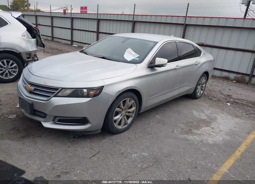 2016 CHEVROLET IMPALA 1LT VIN: 2G1105SA6G9175482