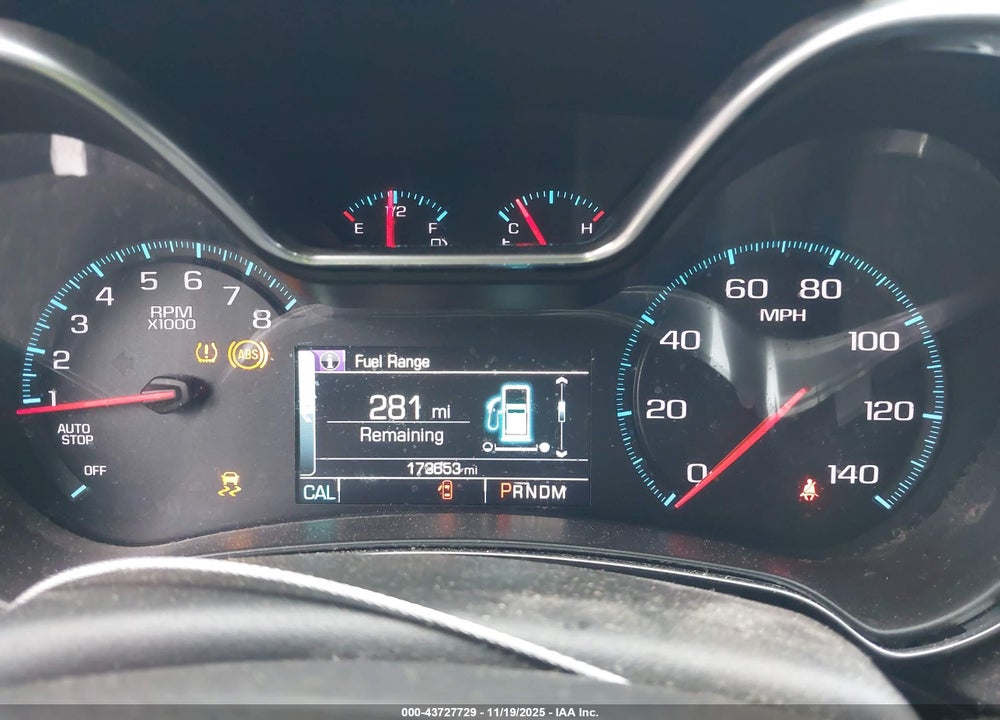 2016 CHEVROLET IMPALA 1LT VIN: 2G1105SA6G9175482