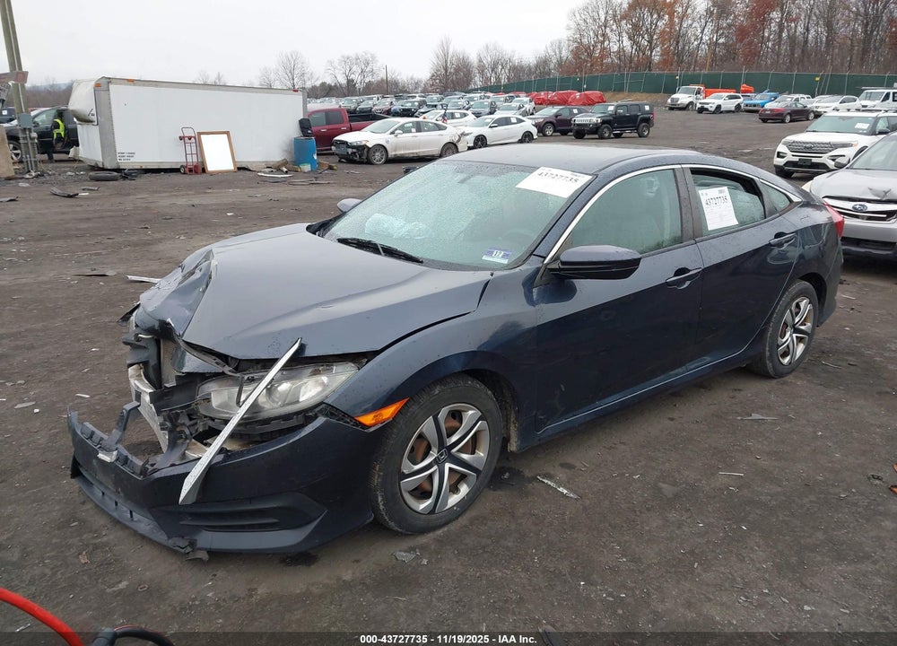 2016 HONDA CIVIC LX VIN: 19XFC2F58GE215207
