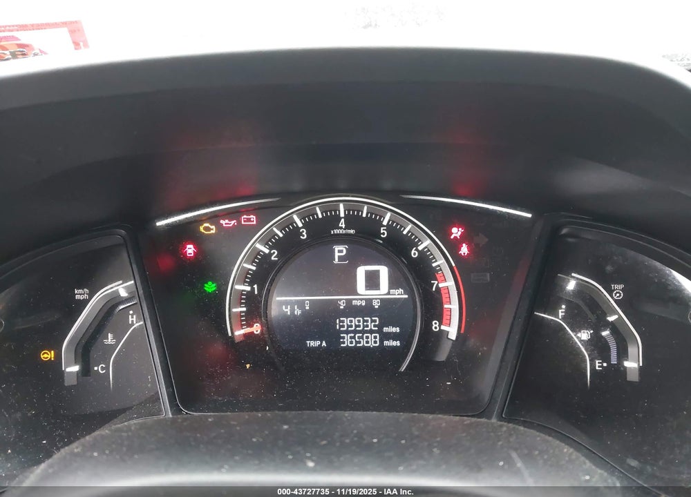 2016 HONDA CIVIC LX VIN: 19XFC2F58GE215207
