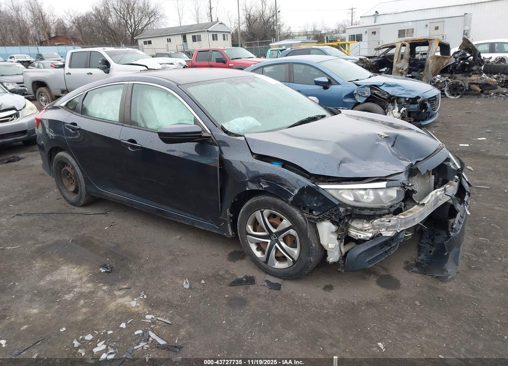 2016 HONDA CIVIC LX VIN: 19XFC2F58GE215207