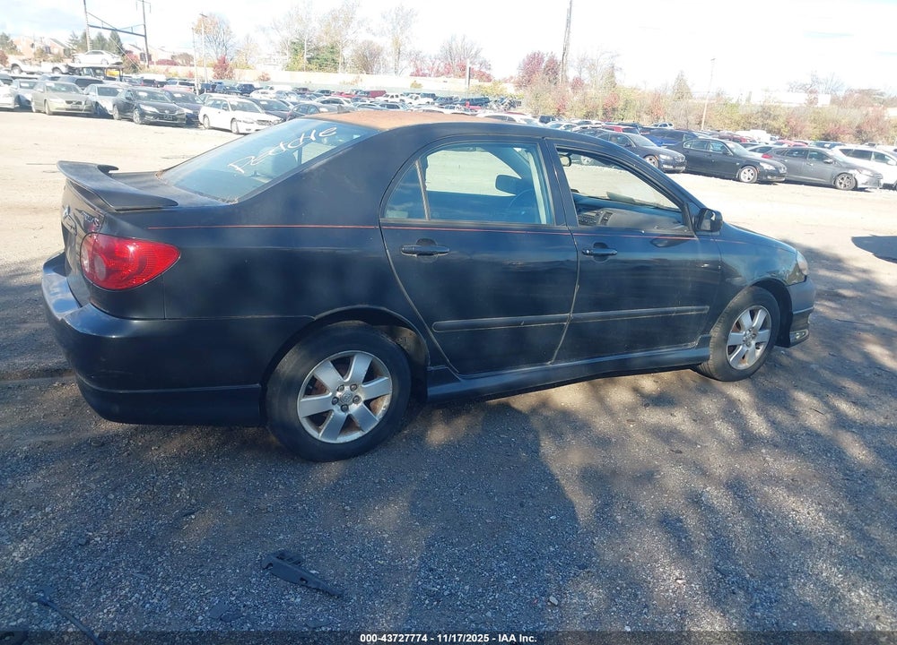2006 TOYOTA COROLLA S VIN: 2T1BR32E16C673144