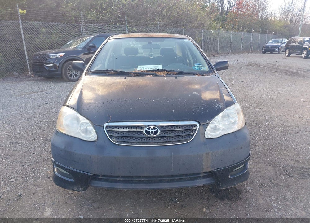 2006 TOYOTA COROLLA S VIN: 2T1BR32E16C673144