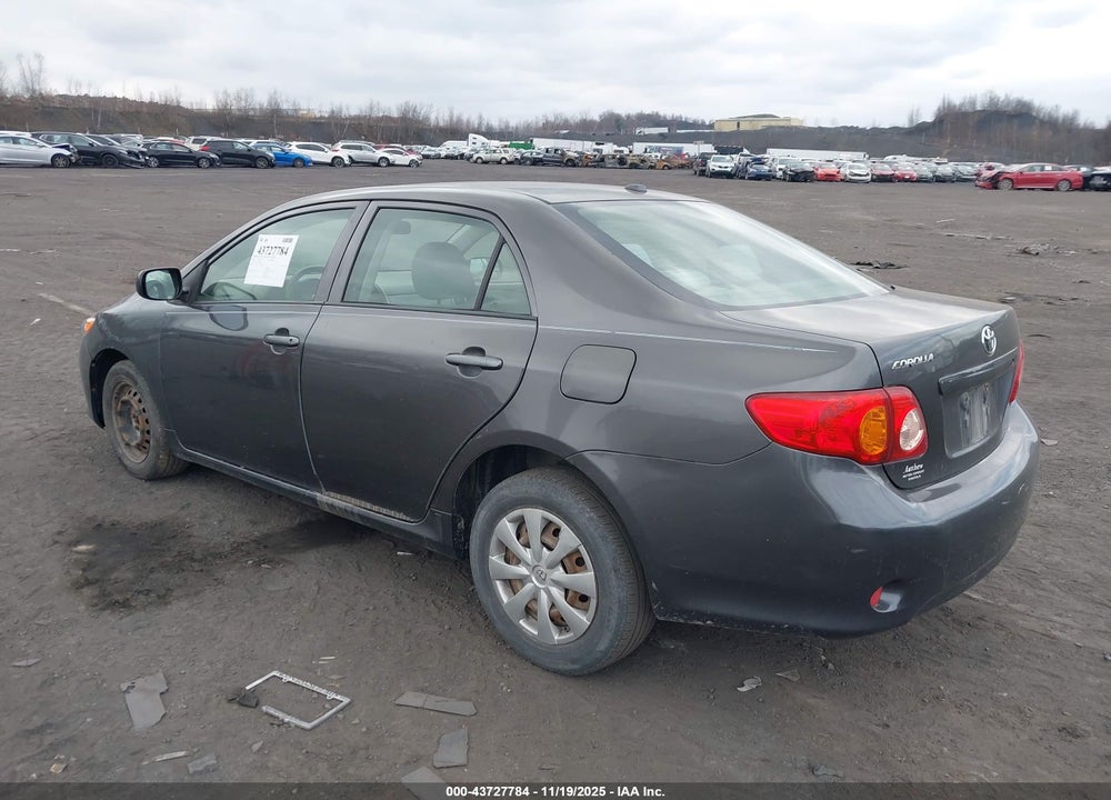 2009 TOYOTA COROLLA VIN: JTDBL40E19J026682