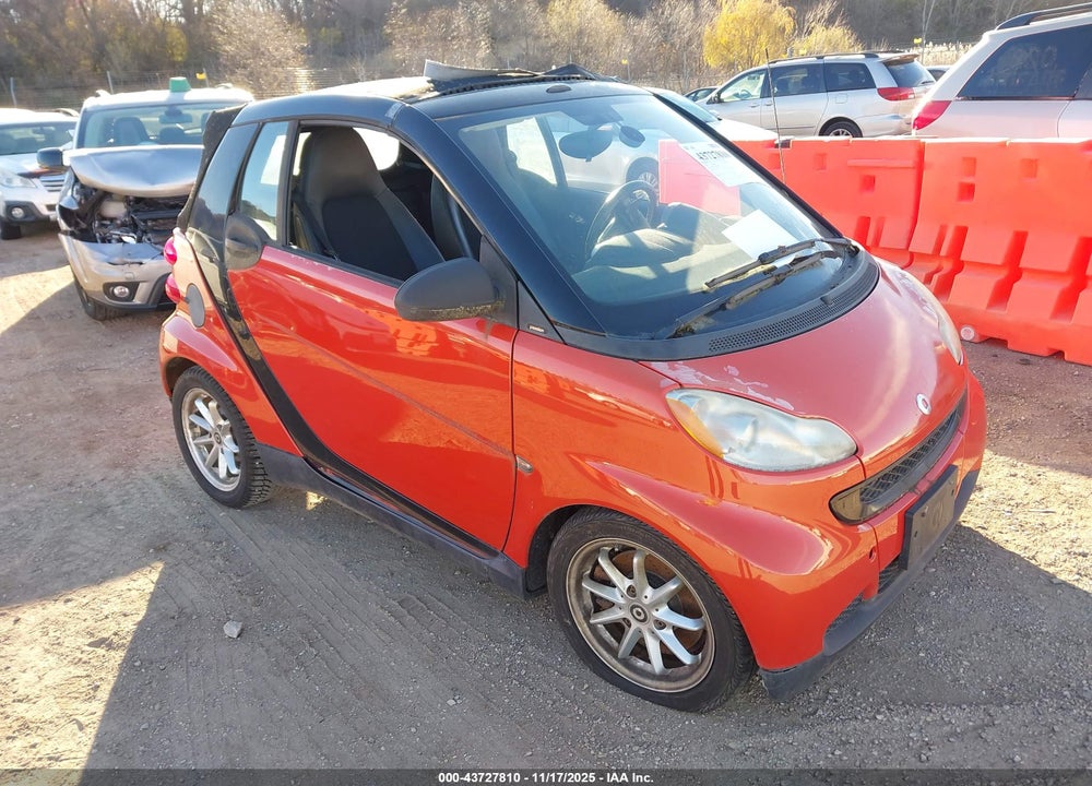 2008 SMART FORTWO PASSION VIN: WMEEK31X38K136105