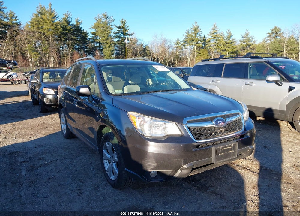 2016 SUBARU FORESTER 2.5I PREMIUM VIN: JF2SJADC2GH552192