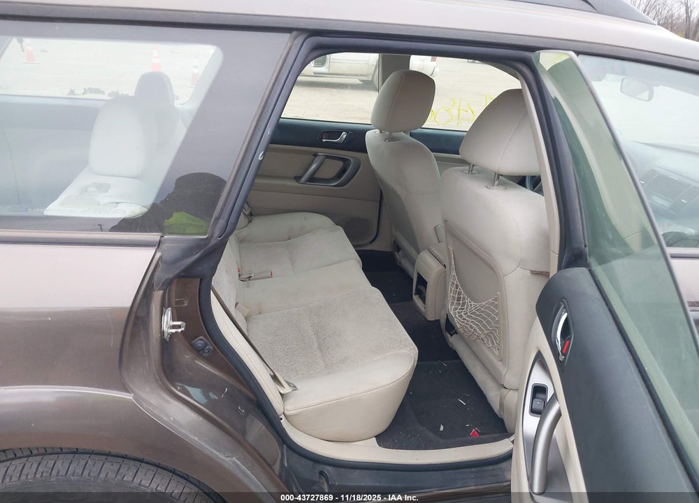 2009 SUBARU OUTBACK 2.5I VIN: 4S4BP61C897324507