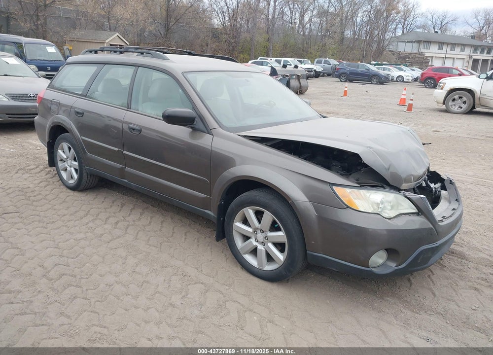 2009 SUBARU OUTBACK 2.5I VIN: 4S4BP61C897324507