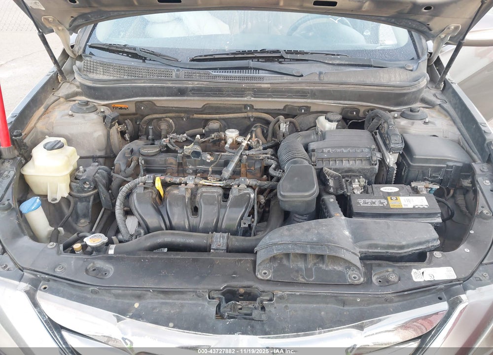 2014 HYUNDAI SONATA GLS VIN: 5NPEB4AC0EH862659