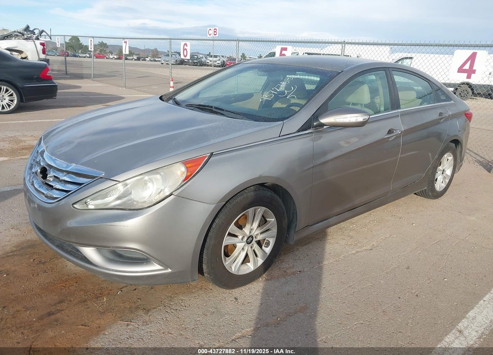 2014 HYUNDAI SONATA GLS VIN: 5NPEB4AC0EH862659