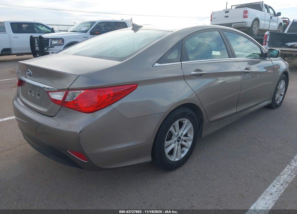 2014 HYUNDAI SONATA GLS VIN: 5NPEB4AC0EH862659