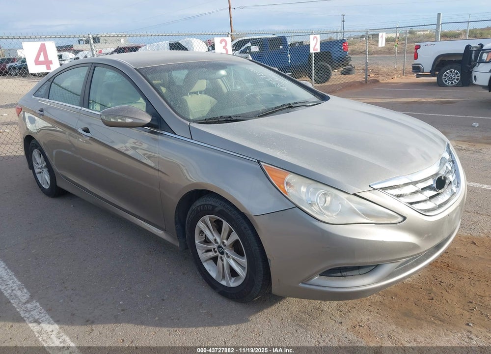 2014 HYUNDAI SONATA GLS VIN: 5NPEB4AC0EH862659