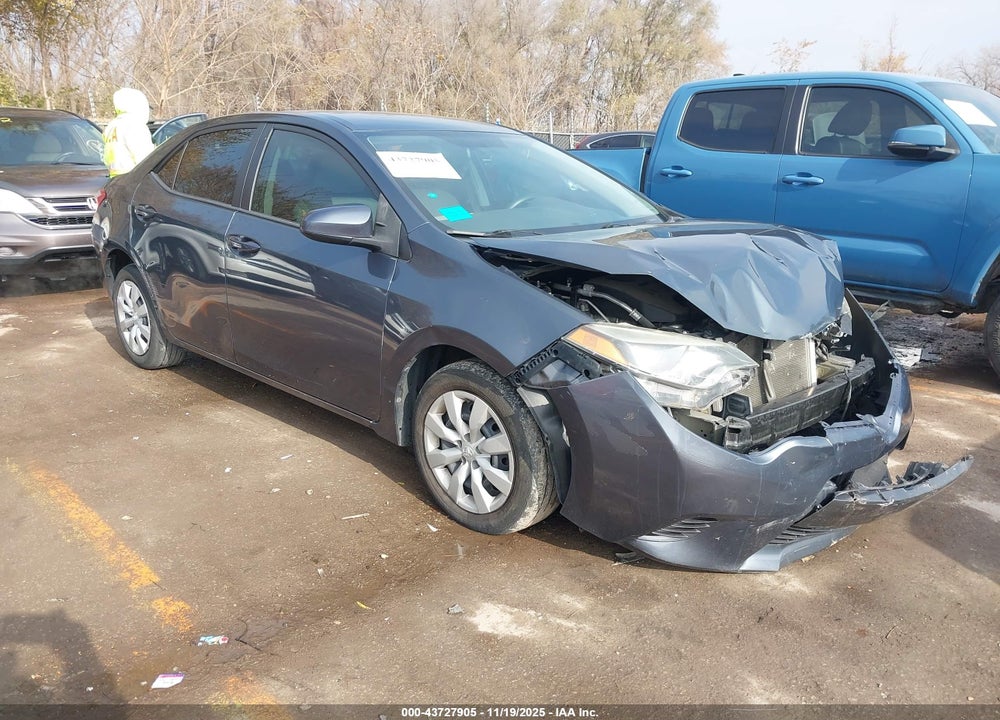 2015 TOYOTA COROLLA LE VIN: 5YFBURHE3FP364719