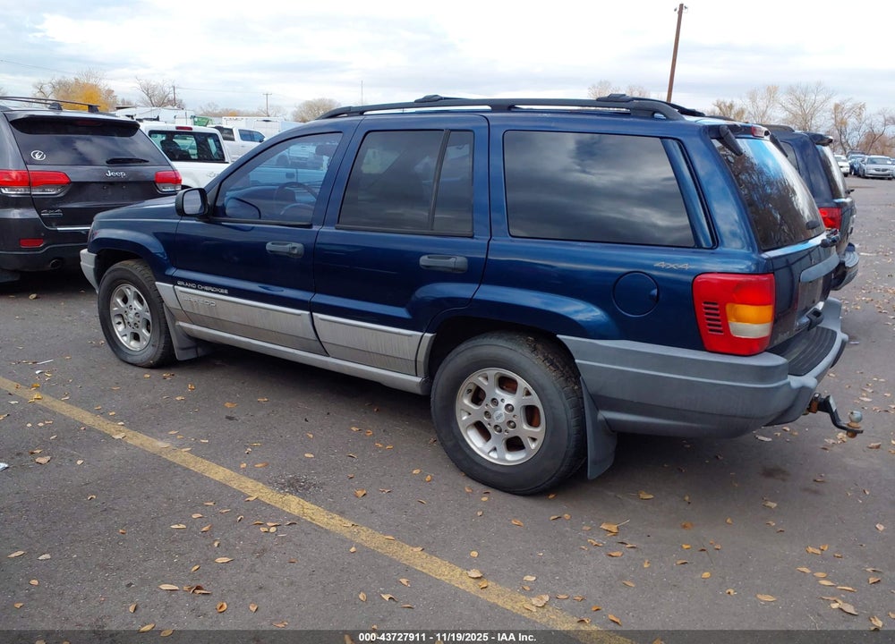 2000 CHEROKEE JEEP GRAND  LAREDO VIN: 1J4GW48N2YC376921