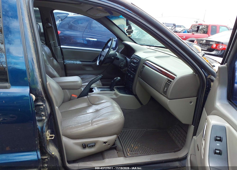 2000 CHEROKEE JEEP GRAND  LAREDO VIN: 1J4GW48N2YC376921