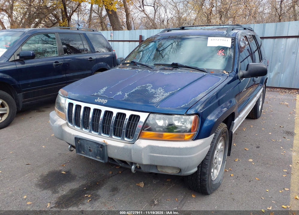 2000 CHEROKEE JEEP GRAND  LAREDO VIN: 1J4GW48N2YC376921