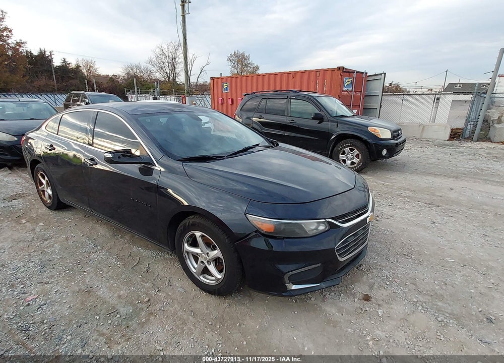 2016 CHEVROLET MALIBU LS VIN: 1G1ZB5STXGF309478
