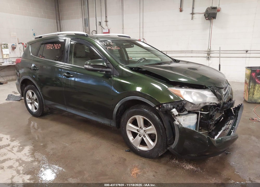 2013 TOYOTA RAV4 XLE VIN: JTMRFREV5DD004364