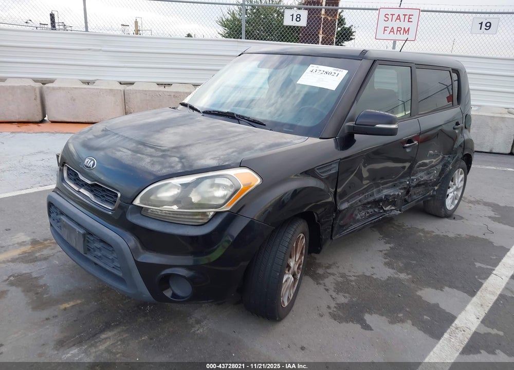 2013 KIA SOUL + VIN: KNDJT2A69D7486850