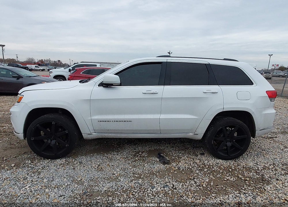 2016 JEEP GRAND CHEROKEE SUMMIT VIN: 1C4RJFJGXGC459273