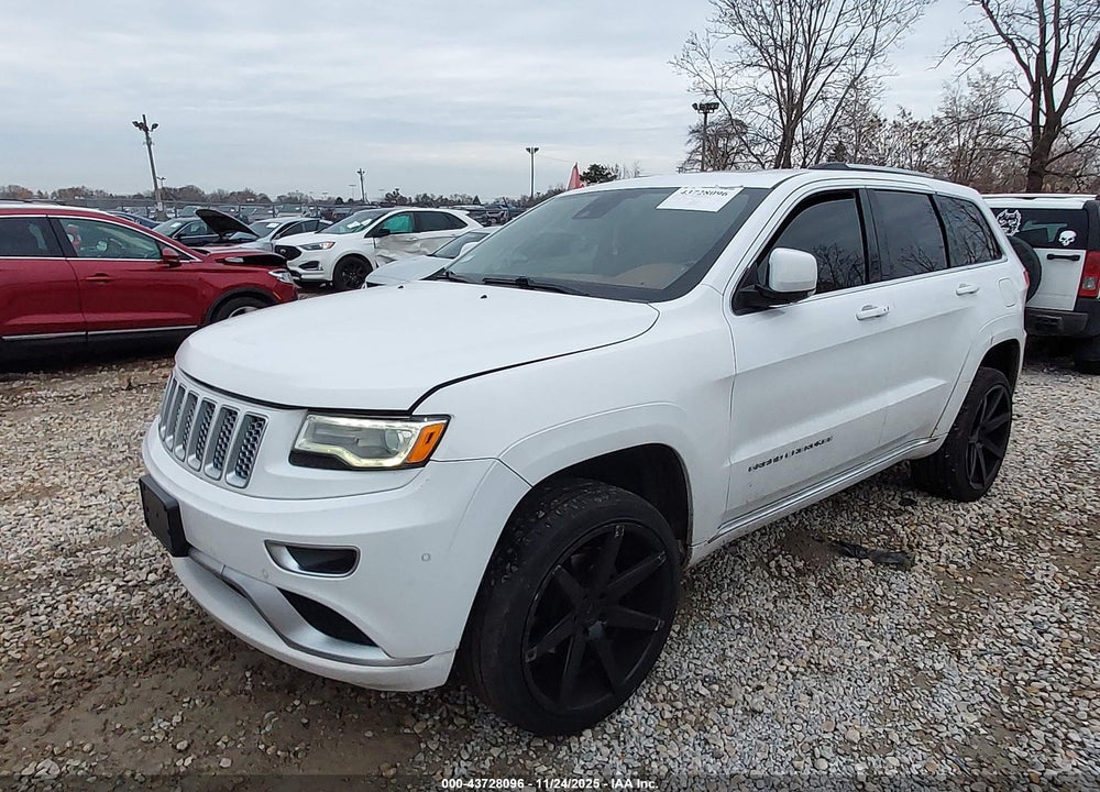 2016 JEEP GRAND CHEROKEE SUMMIT VIN: 1C4RJFJGXGC459273